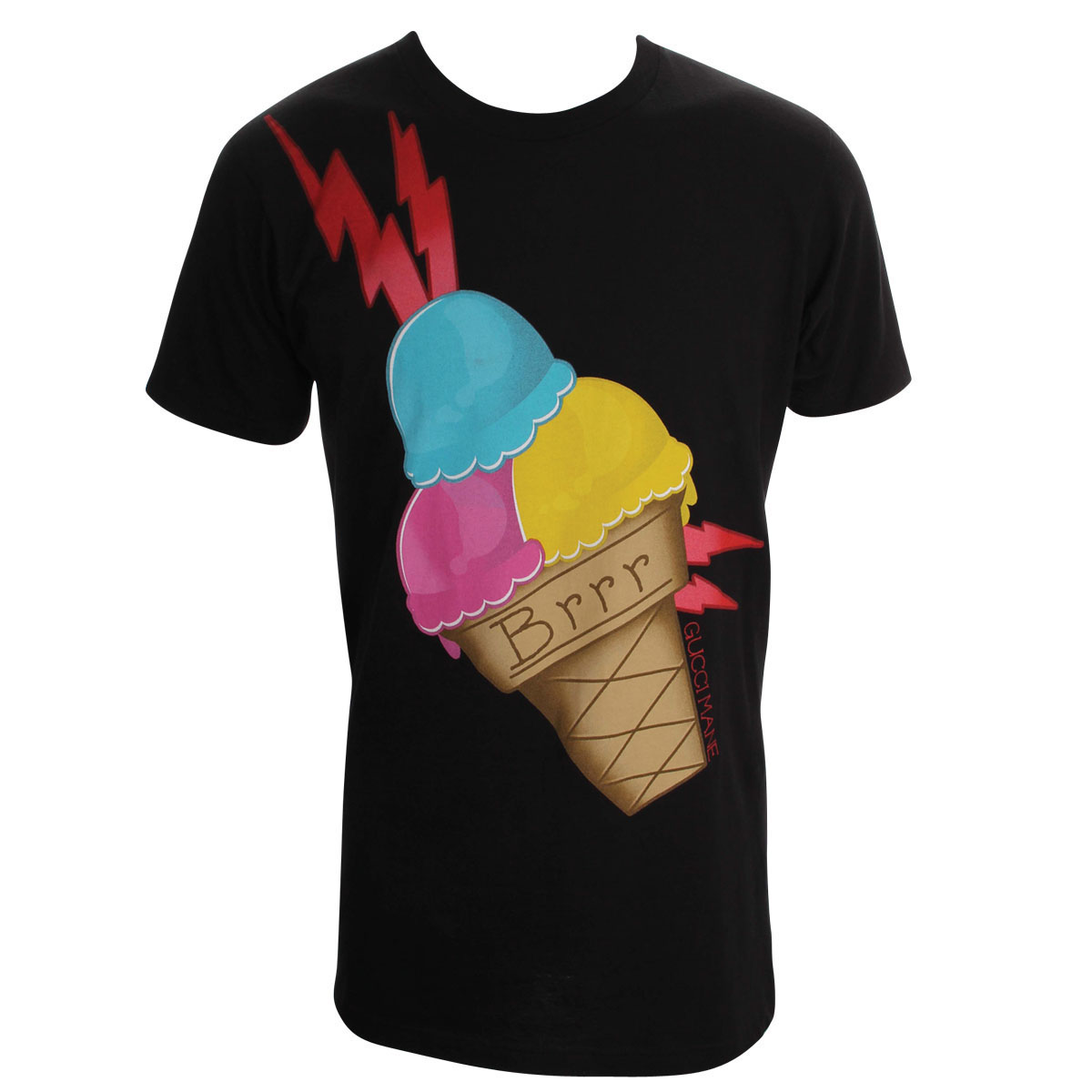 Gucci Mane Ice Cream Face Slim Fit T-Shirt Black 